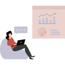 پیش‌نمایش فایل female-is-working-on-finance-graph-10983652 از پک افراد