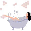 پیش‌نمایش فایل girl-is-bathing-in-the-bathtub-10983668 از پک افراد
