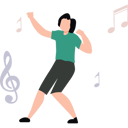 پیش‌نمایش فایل girl-is-dancing-to-a-song-10983657 از پک افراد