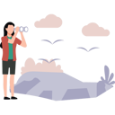 پیش‌نمایش فایل girl-is-looking-through-the-binoculars-10983585 از پک افراد