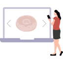 پیش‌نمایش فایل girl-is-ordering-food-online-10983654 از پک افراد
