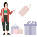 پیش‌نمایش فایل girl-is-shopping-at-a-discount-10983658 از پک افراد