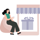 پیش‌نمایش فایل girl-is-shopping-online-10983590 از پک افراد