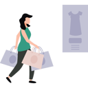 پیش‌نمایش فایل girl-is-walking-with-shopping-bags-10983679 از پک افراد