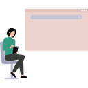 پیش‌نمایش فایل girl-is-working-on-web-page-10983642 از پک افراد