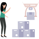پیش‌نمایش فایل girl-looking-at-drone-delivery-parcel-10983612 از پک افراد