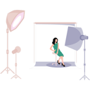 پیش‌نمایش فایل girl-posing-in-studio-for-pictures-10983701 از پک افراد