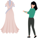 پیش‌نمایش فایل girl-showing-designer-dress-10983588 از پک افراد