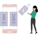 پیش‌نمایش فایل girl-showing-discount-in-clothes-10983672 از پک افراد