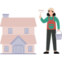 پیش‌نمایش فایل painter-is-painting-the-house-10983726 از پک افراد