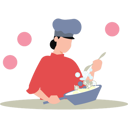 پیش‌نمایش فایل female-chef-cooking-food-10991878 از پک مراقبت از خود
