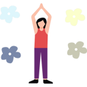 پیش‌نمایش فایل girl-doing-yoga-for-fitness-10991915 از پک مراقبت از خود