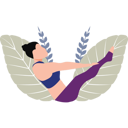 پیش‌نمایش فایل girl-in-yoga-pose-for-wellness-10991995 از پک مراقبت از خود