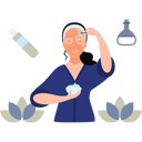پیش‌نمایش فایل girl-putting-face-mask-on-her-face-10991971 از پک مراقبت از خود