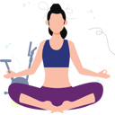 پیش‌نمایش فایل girl-sitting-in-yoga-pose-10991953 از پک مراقبت از خود
