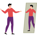 پیش‌نمایش فایل man-looking-at-himself-in-mirror-10991902 از پک مراقبت از خود