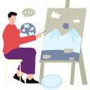 پیش‌نمایش فایل man-painting-on-painting-board-10991884 از پک مراقبت از خود