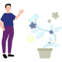 پیش‌نمایش فایل man-standing-near-flowers-vase-10991907 از پک مراقبت از خود