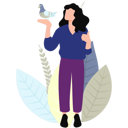 پیش‌نمایش فایل woman-holding-pigeon-10991990 از پک مراقبت از خود