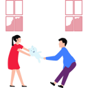 پیش‌نمایش فایل little-girl-and-boy-pulling-teddy-bear-11132141 از پک خانواده