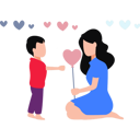 پیش‌نمایش فایل mother-giving-heart-balloon-to-child-11132132 از پک خانواده