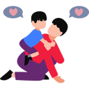 پیش‌نمایش فایل the-boy-is-playing-with-the-kid-11132004 از پک خانواده
