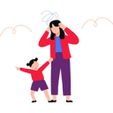 پیش‌نمایش فایل the-child-is-annoying-the-girl-11132138 از پک خانواده