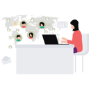 پیش‌نمایش فایل businesswoman-manages-all-global-employees-11131872 از پک کسب‌وکار دیجیتال