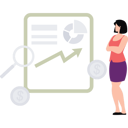 پیش‌نمایش فایل employee-explains-market-pie-chart-11131821 از پک کسب‌وکار دیجیتال