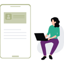 پیش‌نمایش فایل employee-is-doing-online-registration-11131807 از پک کسب‌وکار دیجیتال