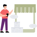 پیش‌نمایش فایل employee-manages-online-business-11131841 از پک کسب‌وکار دیجیتال