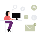 پیش‌نمایش فایل employee-surfs-on-social-media-11131833 از پک کسب‌وکار دیجیتال
