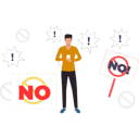 پیش‌نمایش فایل businessman-refuses-to-use-mobile-10962182 از پک بدون ارتباط