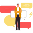 پیش‌نمایش فایل businessman-views-bubble-chat-10962191 از پک بدون ارتباط