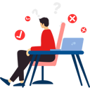 پیش‌نمایش فایل employee-does-not-want-to-work-on-laptop-10962112 از پک بدون ارتباط