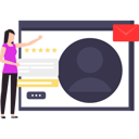 پیش‌نمایش فایل employee-gets-review-on-her-account-10962207 از پک بدون ارتباط