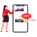 پیش‌نمایش فایل employee-receives-hate-from-customers-10962091 از پک بدون ارتباط