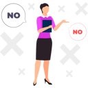 پیش‌نمایش فایل female-is-explaining-about-no-communication-10962180 از پک بدون ارتباط