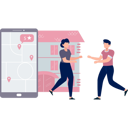 پیش‌نمایش فایل boy-and-girl-are-talking-about-map-location-10983280 از پک اجاره خانه آنلاین