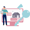 پیش‌نمایش فایل boy-is-looking-up-for-house-on-laptop-10983317 از پک اجاره خانه آنلاین