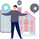 پیش‌نمایش فایل boy-is-showing-a-house-for-rent-10983287 از پک اجاره خانه آنلاین