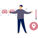 پیش‌نمایش فایل boy-is-showing-car-parking-location-10983329 از پک اجاره خانه آنلاین