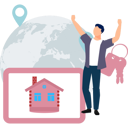پیش‌نمایش فایل boy-receives-new-home-online-10983365 از پک اجاره خانه آنلاین
