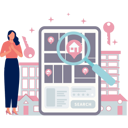 پیش‌نمایش فایل girl-finds-location-of-new-house-10983314 از پک اجاره خانه آنلاین