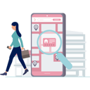 پیش‌نمایش فایل girl-goes-for-home-search-10983304 از پک اجاره خانه آنلاین