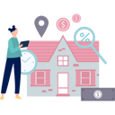 پیش‌نمایش فایل girl-is-looking-for-a-house-online-10983302 از پک اجاره خانه آنلاین