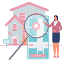 پیش‌نمایش فایل girl-is-pointing-at-home-online-10983315 از پک اجاره خانه آنلاین