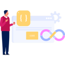 پیش‌نمایش فایل boy-looks-at-devops-technology-on-a-web-page-11131733 از پک دووپس (توسعه و عملیات)