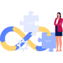 پیش‌نمایش فایل employee-works-with-devops-languages-11131738 از پک دووپس (توسعه و عملیات)