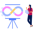 پیش‌نمایش فایل girl-is-looking-at-the-presentation-board-11131731 از پک دووپس (توسعه و عملیات)
